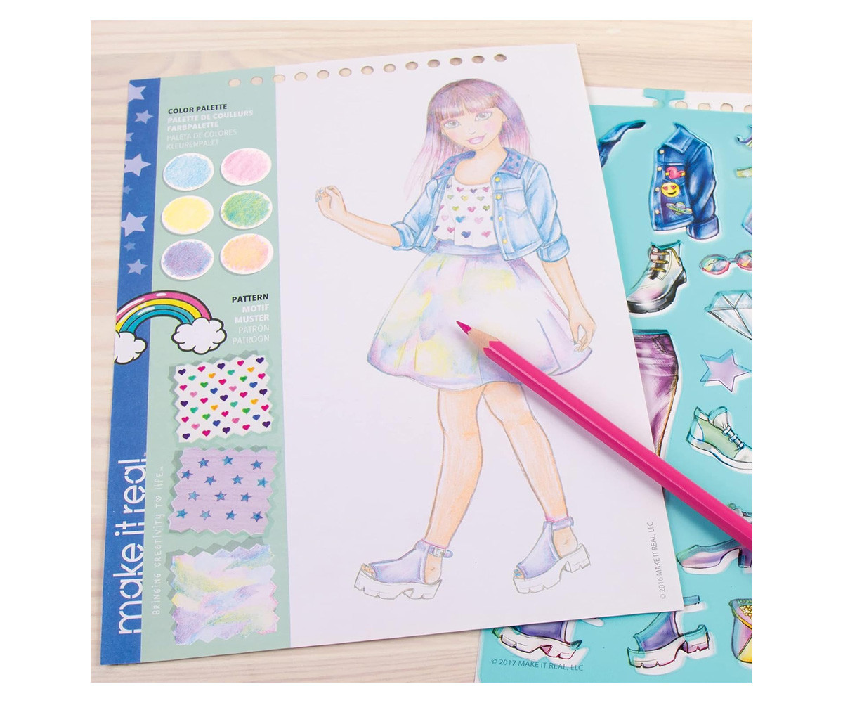 Cuaderno de Moda Digital Make It Real