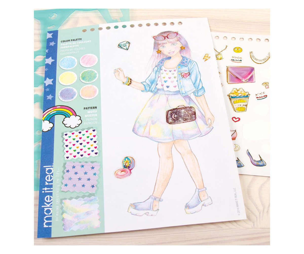 Cuaderno de Moda Digital Make It Real