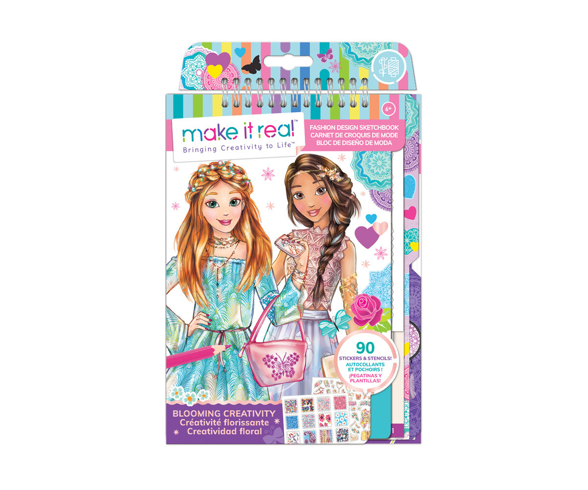 Cuaderno de Moda Floral Make It Real