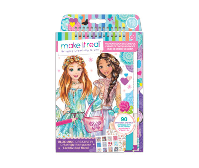 Cuaderno de Moda Floral Make It Real