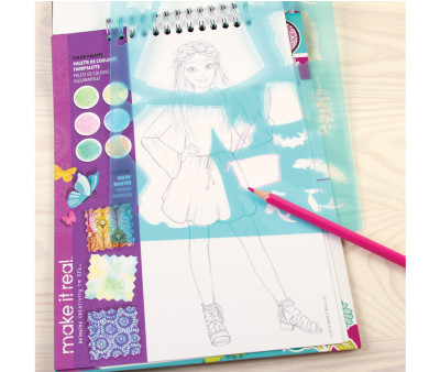 Cuaderno de Moda Floral Make It Real