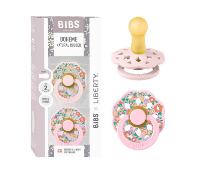 2 Chupetes BIBS Boheme x Liberty Oscar Meadow Blossom Mix
