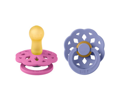 2 Chupetes BIBS Boheme Bubblegum/Peri