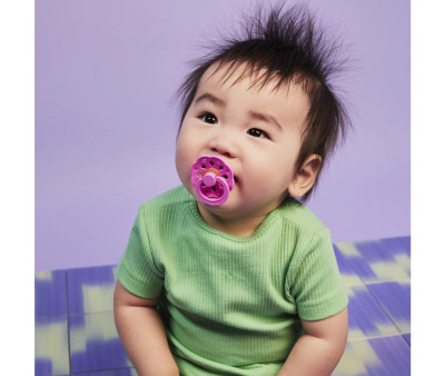 2 Chupetes BIBS Boheme Bubblegum/Peri