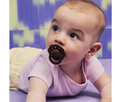 2 Chupetes BIBS Boheme Baby Pink/Plum