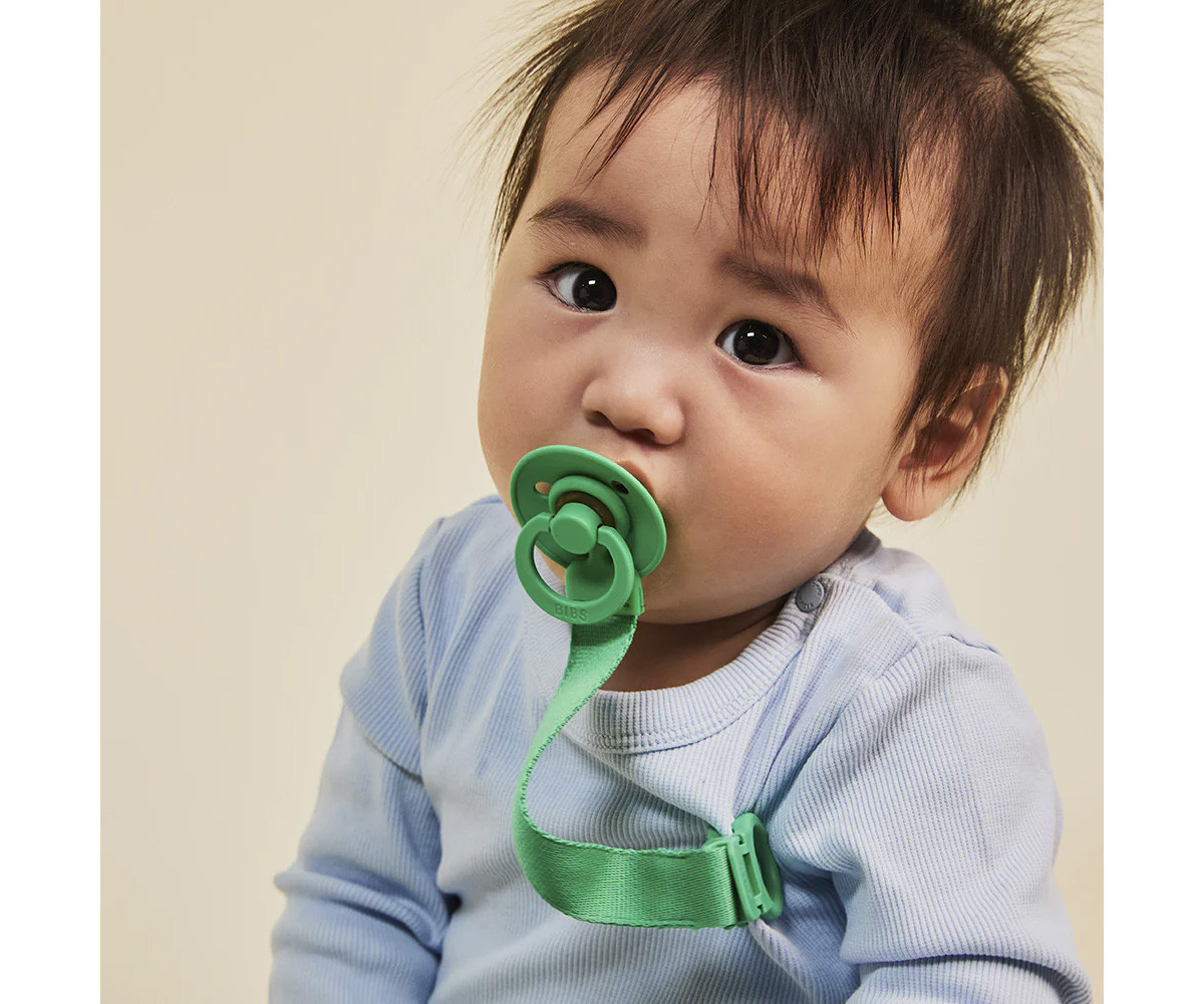 2 Chupetes BIBS Colour Round Matcha/Cactus