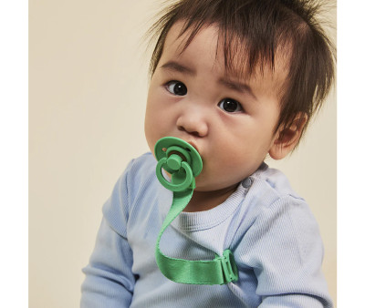 2 Chupetes BIBS Colour Round Matcha/Cactus
