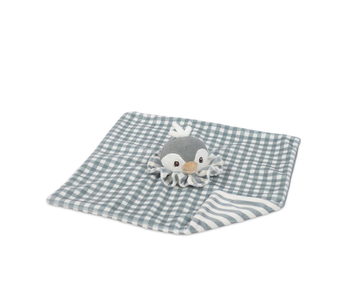 Doudou Pingüino Praliné Matcha Personalizable