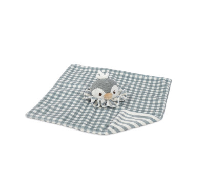 Doudou Pingüino Praliné Matcha Personalizable