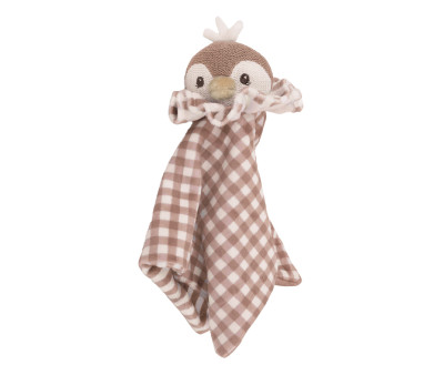 Doudou Pingüino Praliné Moka Personalizable