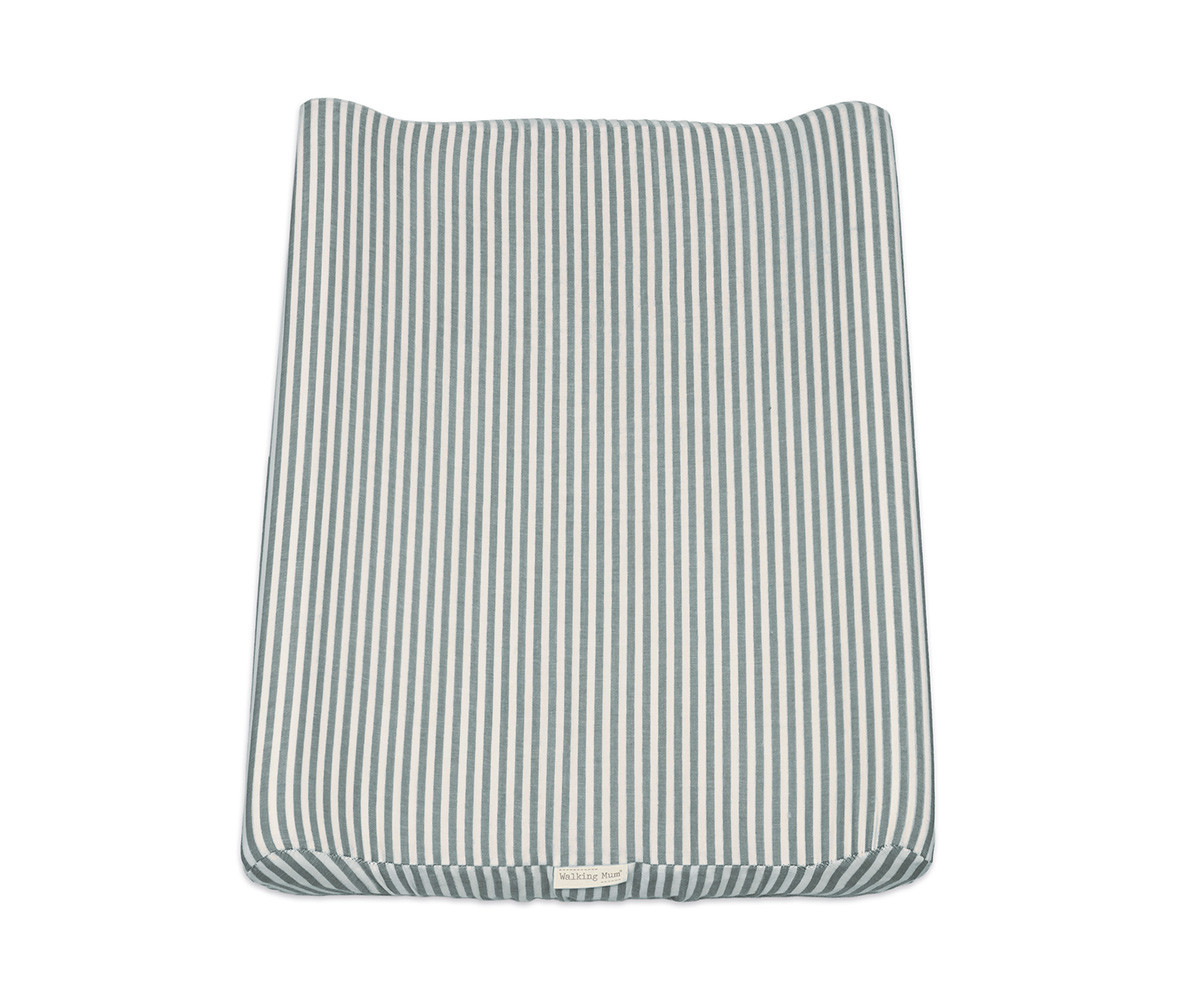 Cambiador Home con Funda Praliné Rayas Matcha