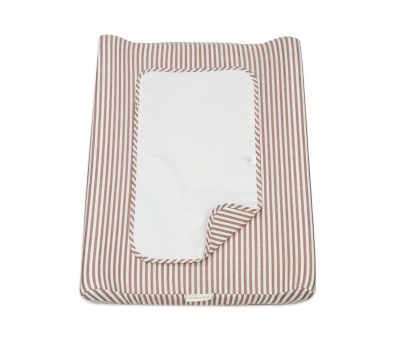 Cambiador Home con Funda Praliné Rayas Moka