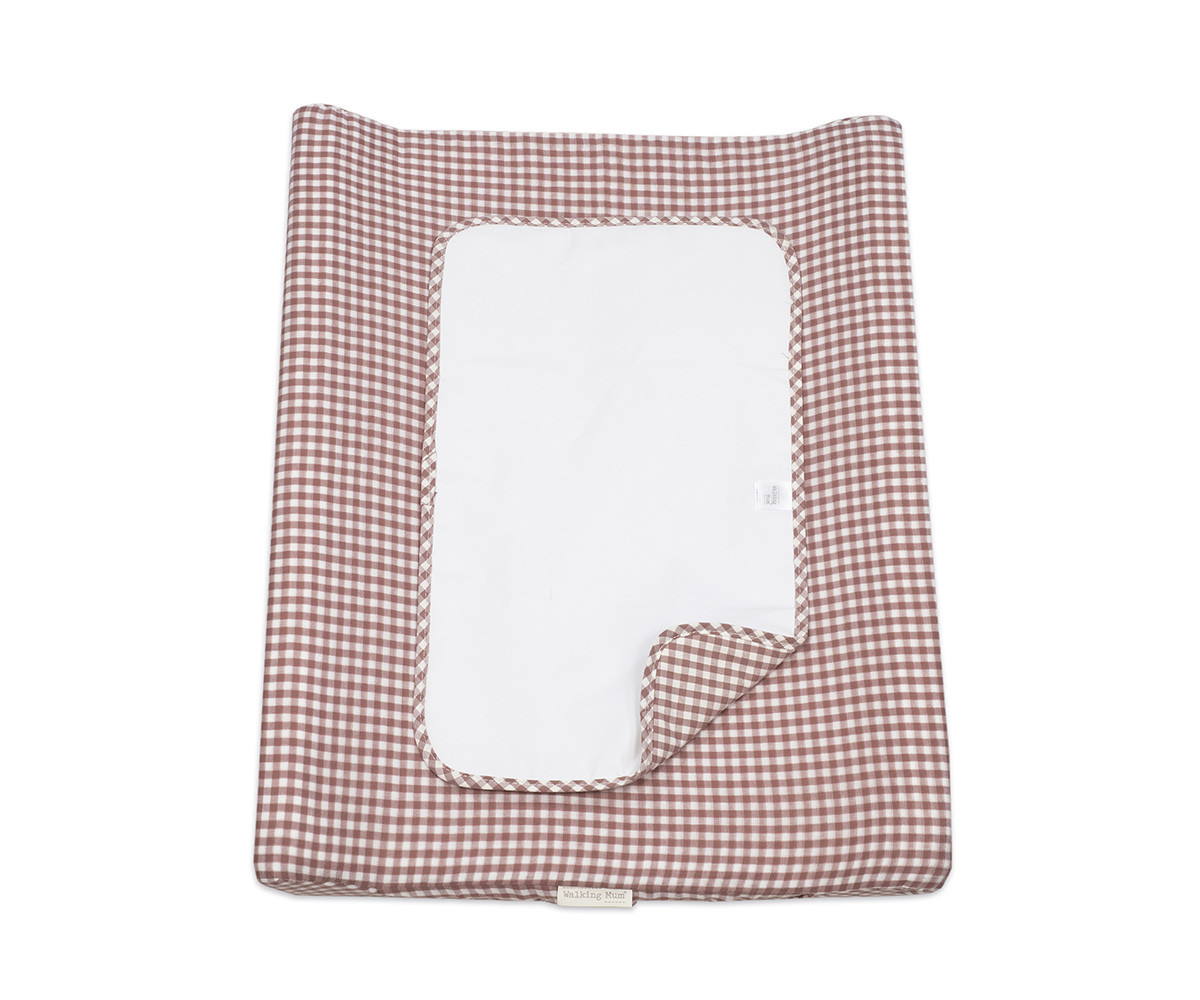 Cambiador Home con Funda Praliné Vichy Moka