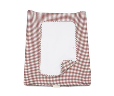 Cambiador Home con Funda Praliné Vichy Moka