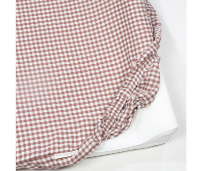 Cambiador Home con Funda Praliné Vichy Moka