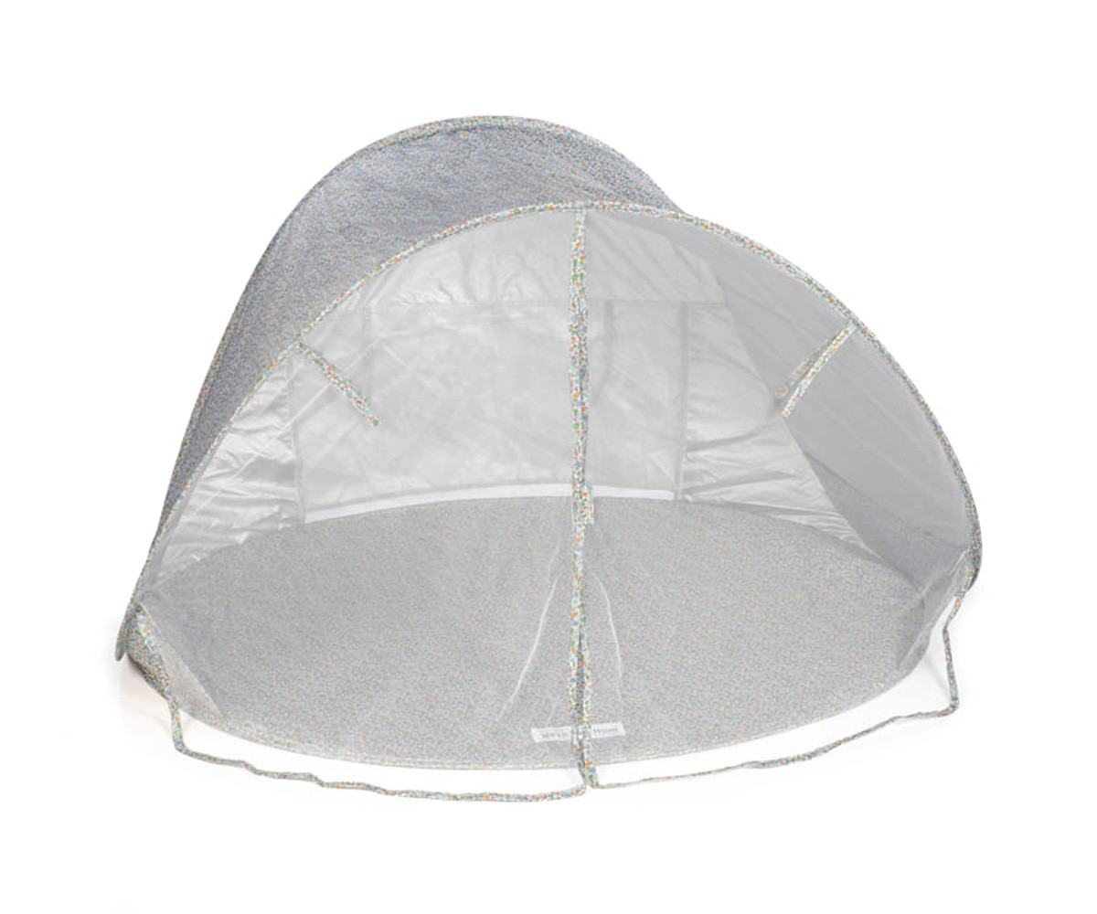 Carpa de Playa Pop-Up Protección Solar Flowers