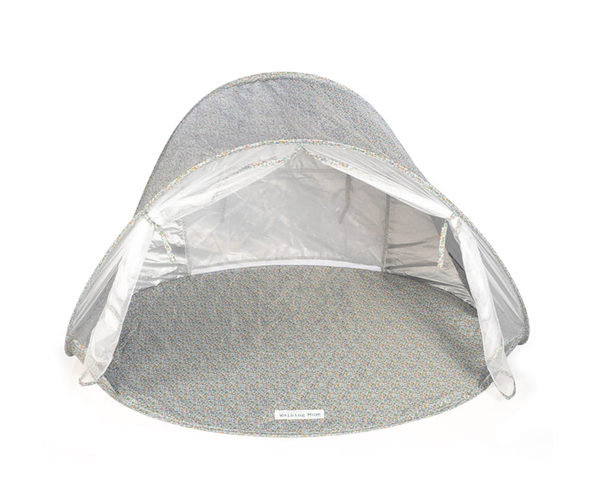 Carpa de Playa Pop-Up Protección Solar Flowers