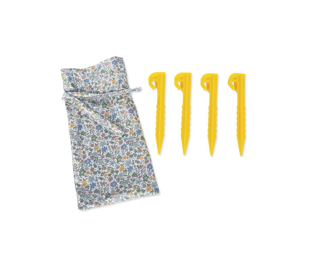 Carpa de Playa Pop-Up Protección Solar Flowers