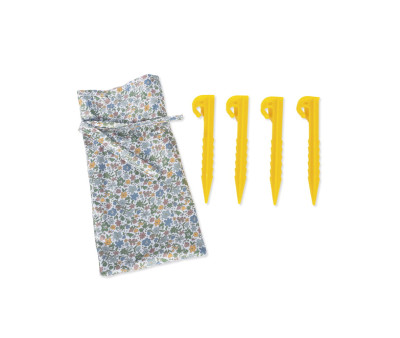 Carpa de Playa Pop-Up Protección Solar Flowers