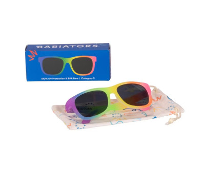 Óculos de sol flexíveis Navigators (3-5 anos) Rad Rainbow