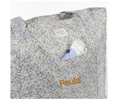 Bolsa Tote Flowers Personalizable