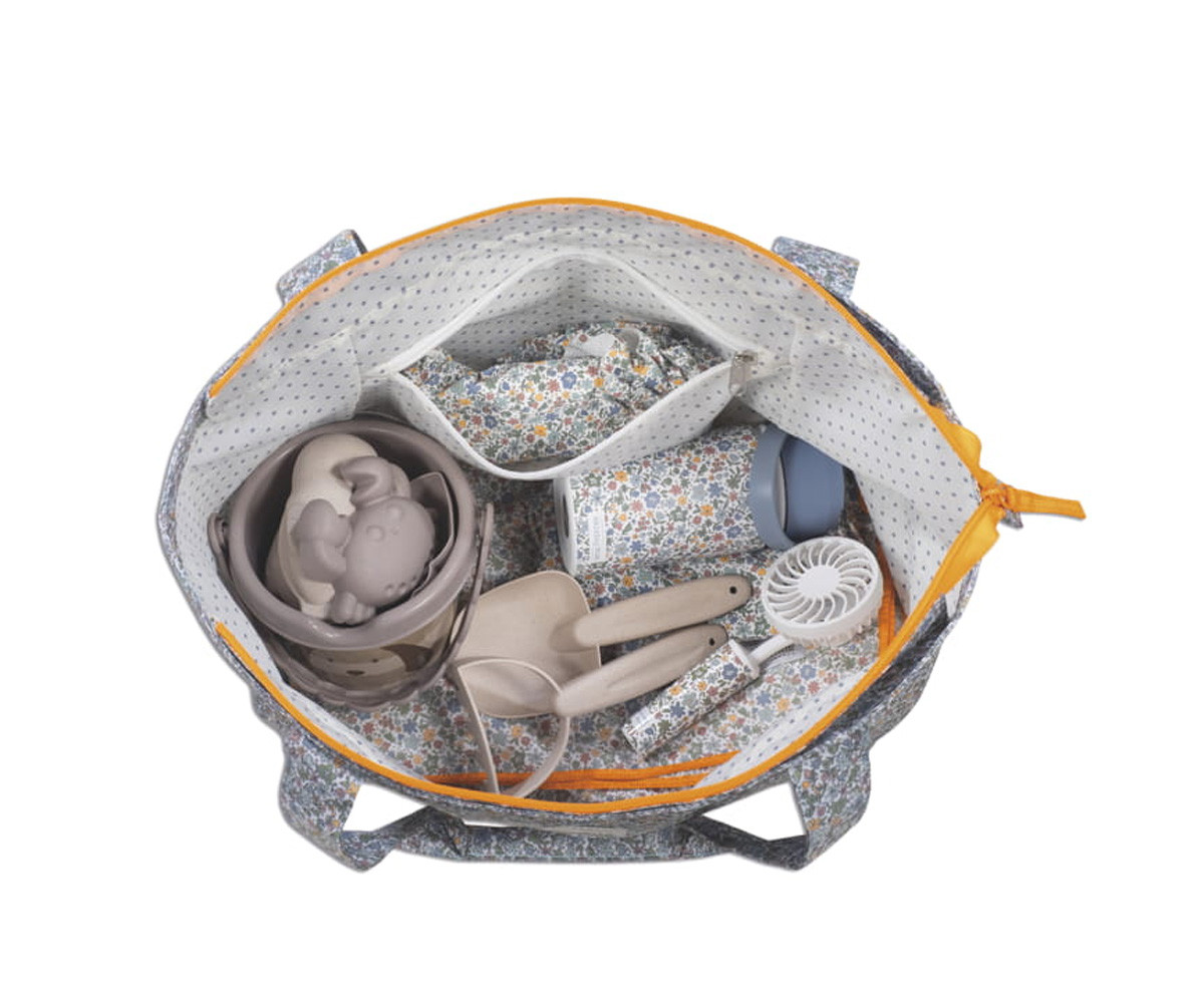 Bolsa Tote Flowers Personalizable