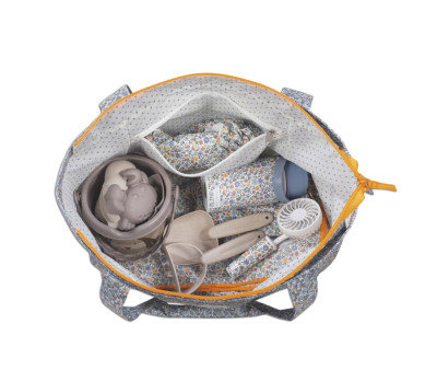 Bolsa Tote Flowers Personalizable