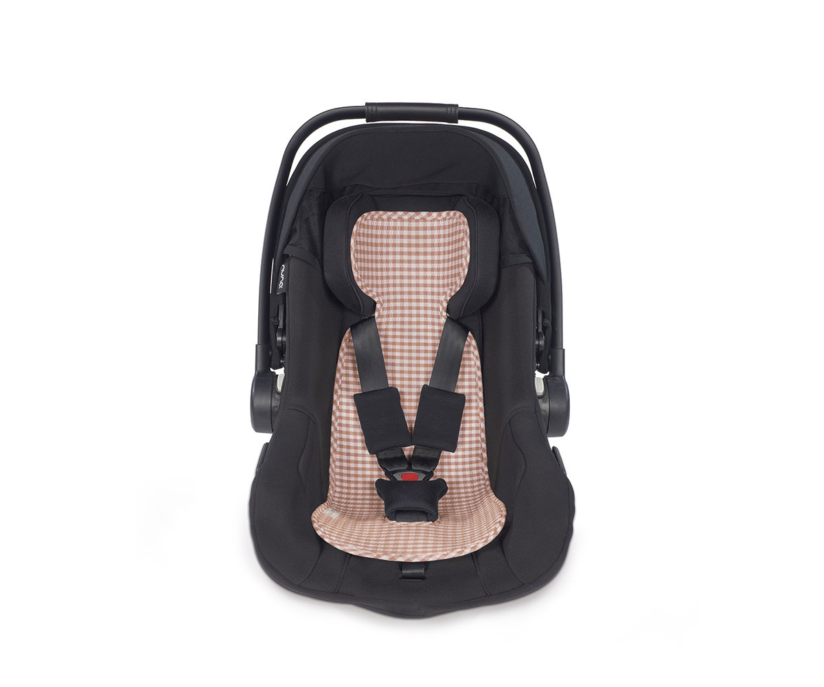 Rivestimento Seggiolino Auto Praliné Vichy Moka