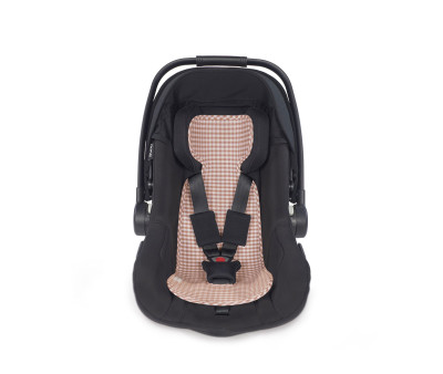 Rivestimento Seggiolino Auto Praliné Vichy Moka