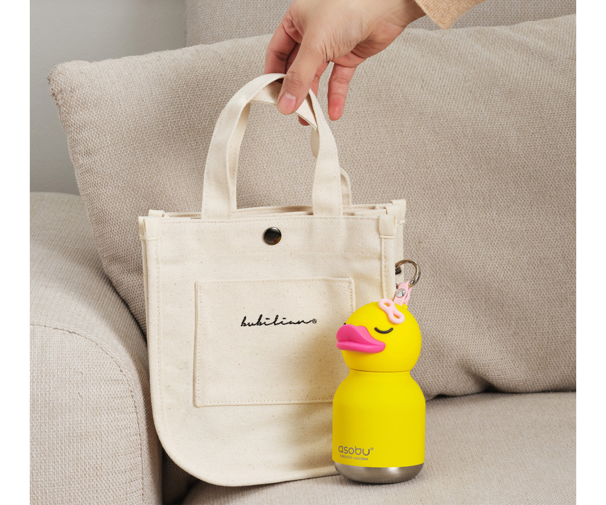 Borraccia Acciaio Mini-Bestie Ducky 200ml