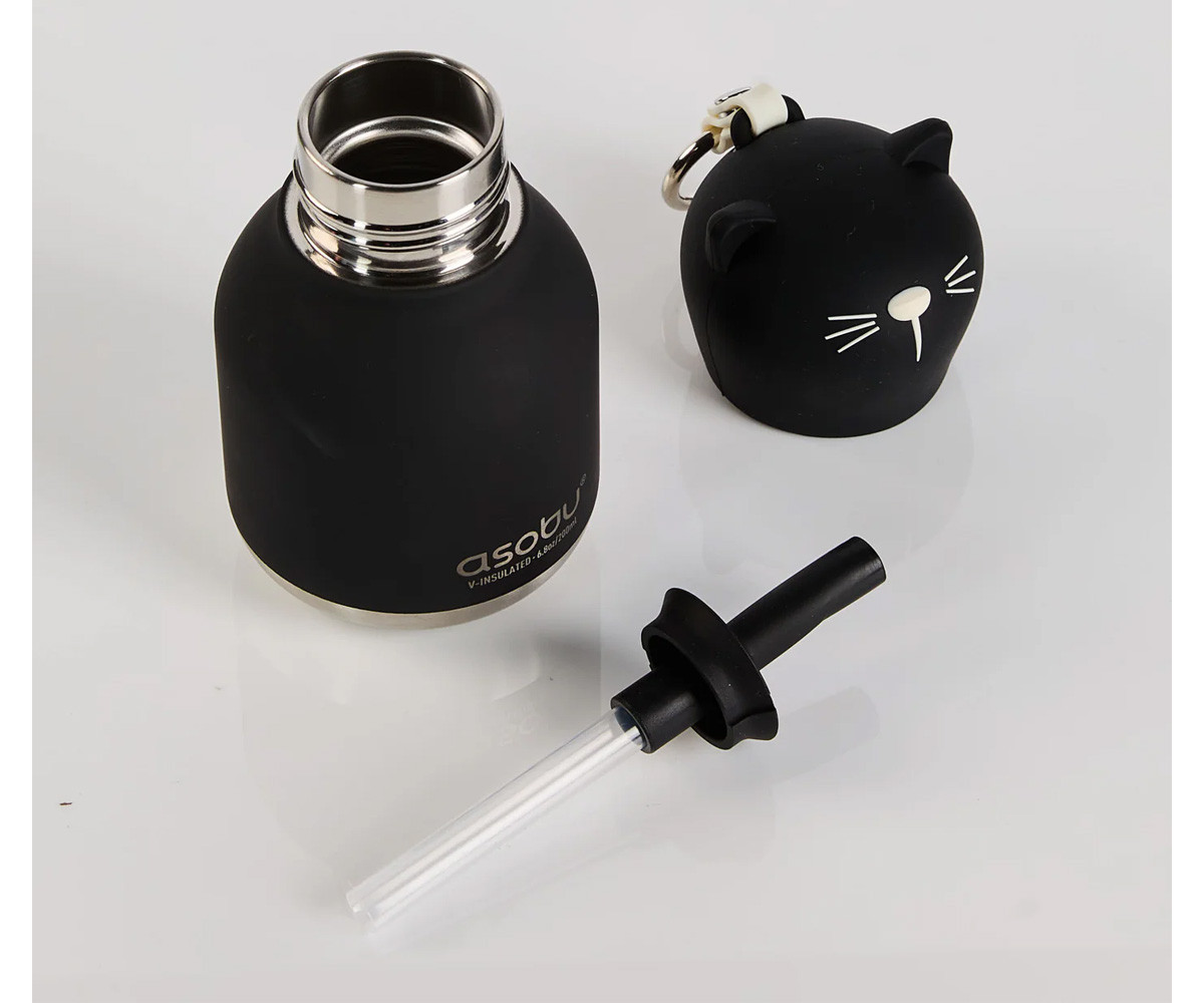 Borraccia Acciaio Mini-Bestie Kitty 200ml