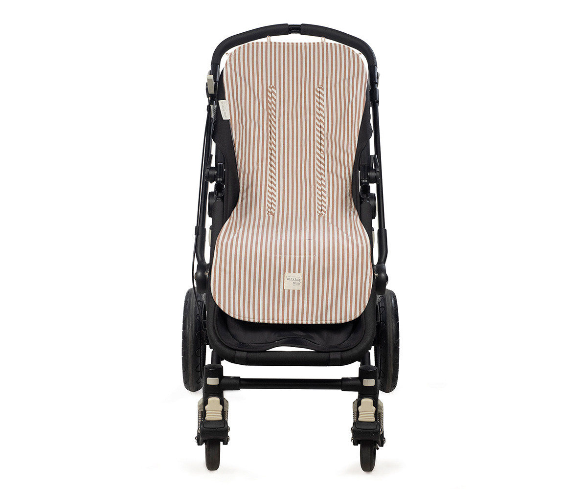 Rivestimento Universale Passeggino Praliné Stripes Moka