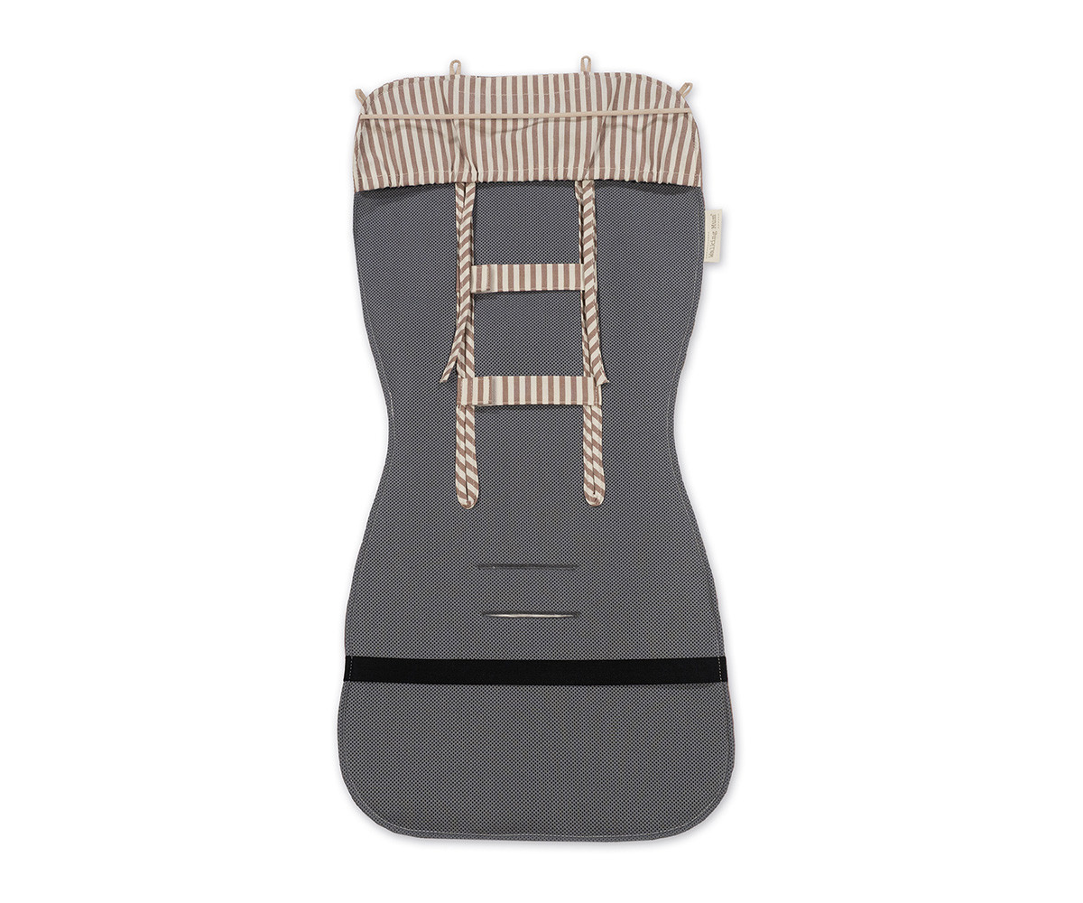 Rivestimento Universale Passeggino Praliné Stripes Moka