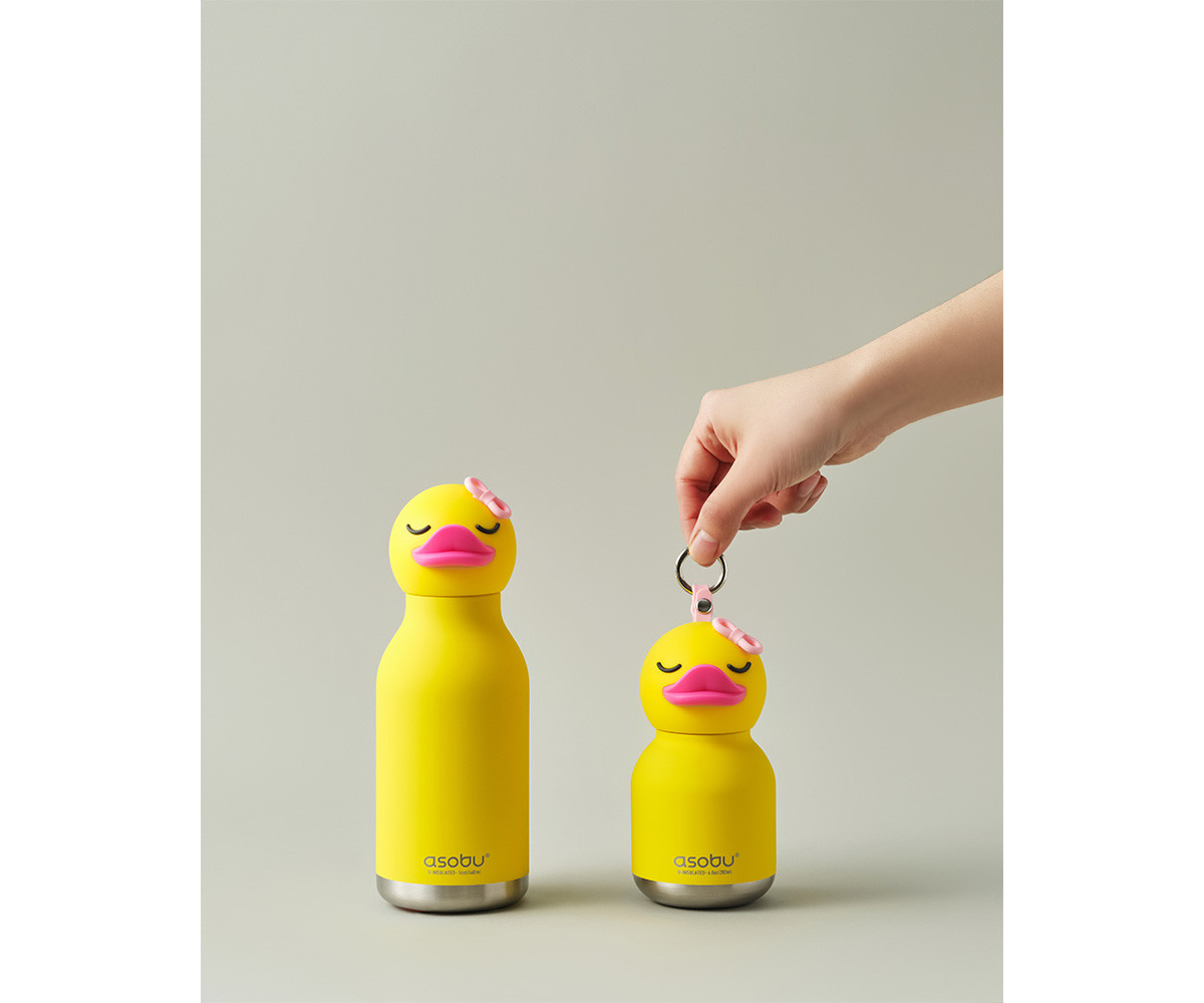 Botella Acero Térmica Mini-Bestie Ducky 200ml