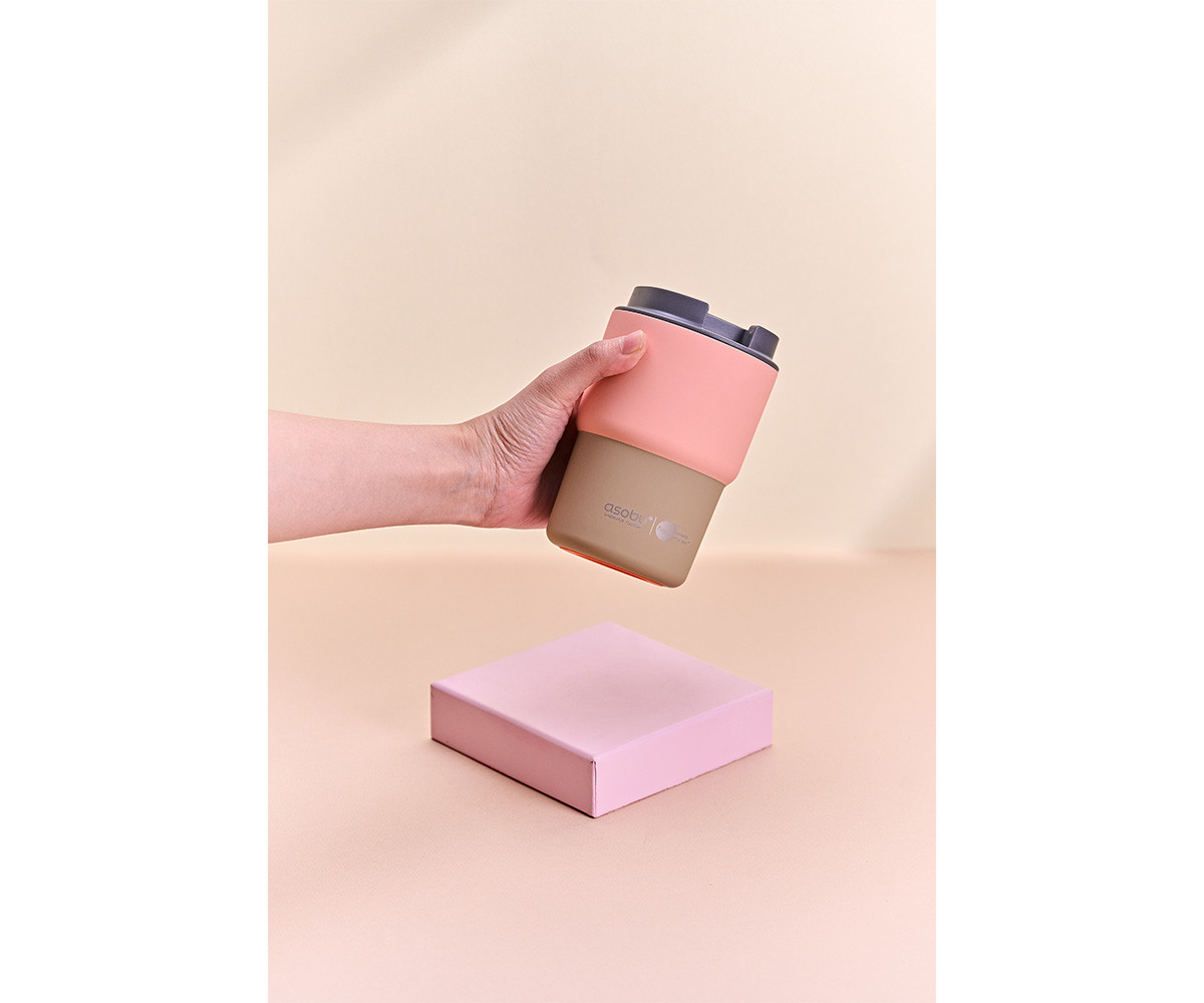 Bicchiere Termico Coffe Express Pastel Peach 360ml