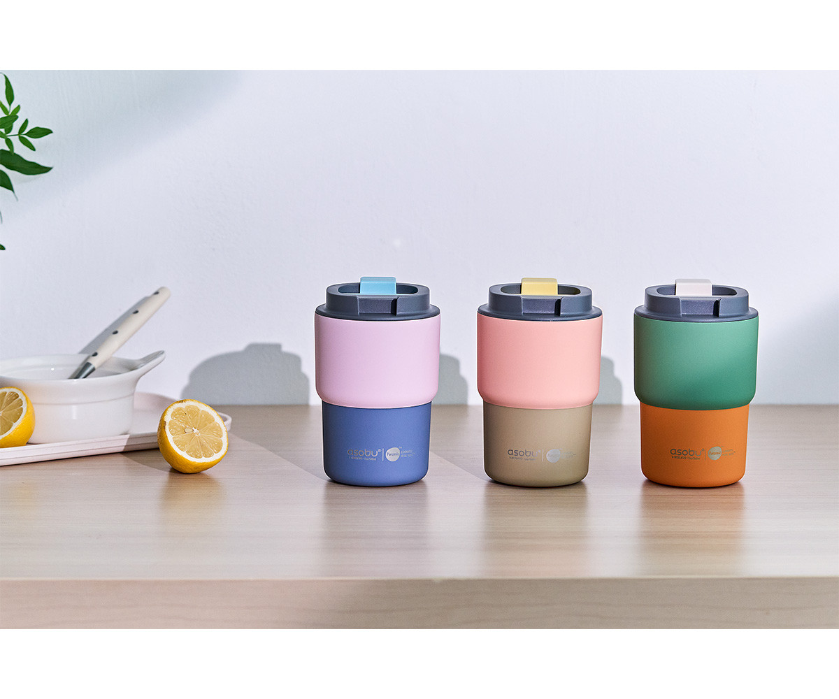 Bicchiere Termico Coffe Express Pastel Peach 360ml