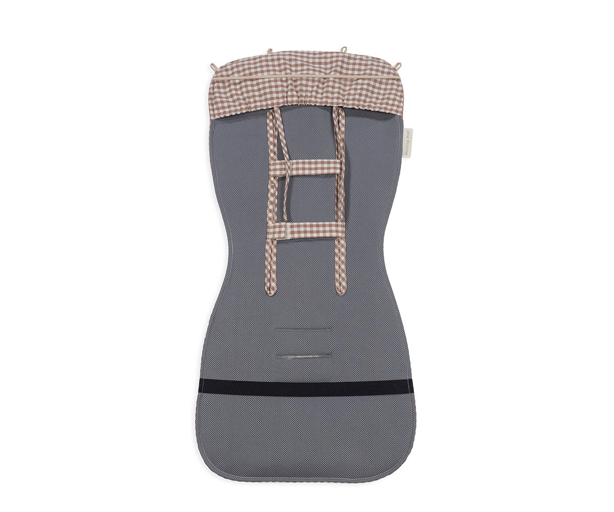 Rivestimento Universale Passeggino Praliné Vichy Moka