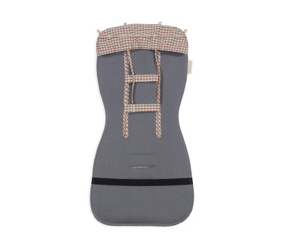 Rivestimento Universale Passeggino Praliné Vichy Moka