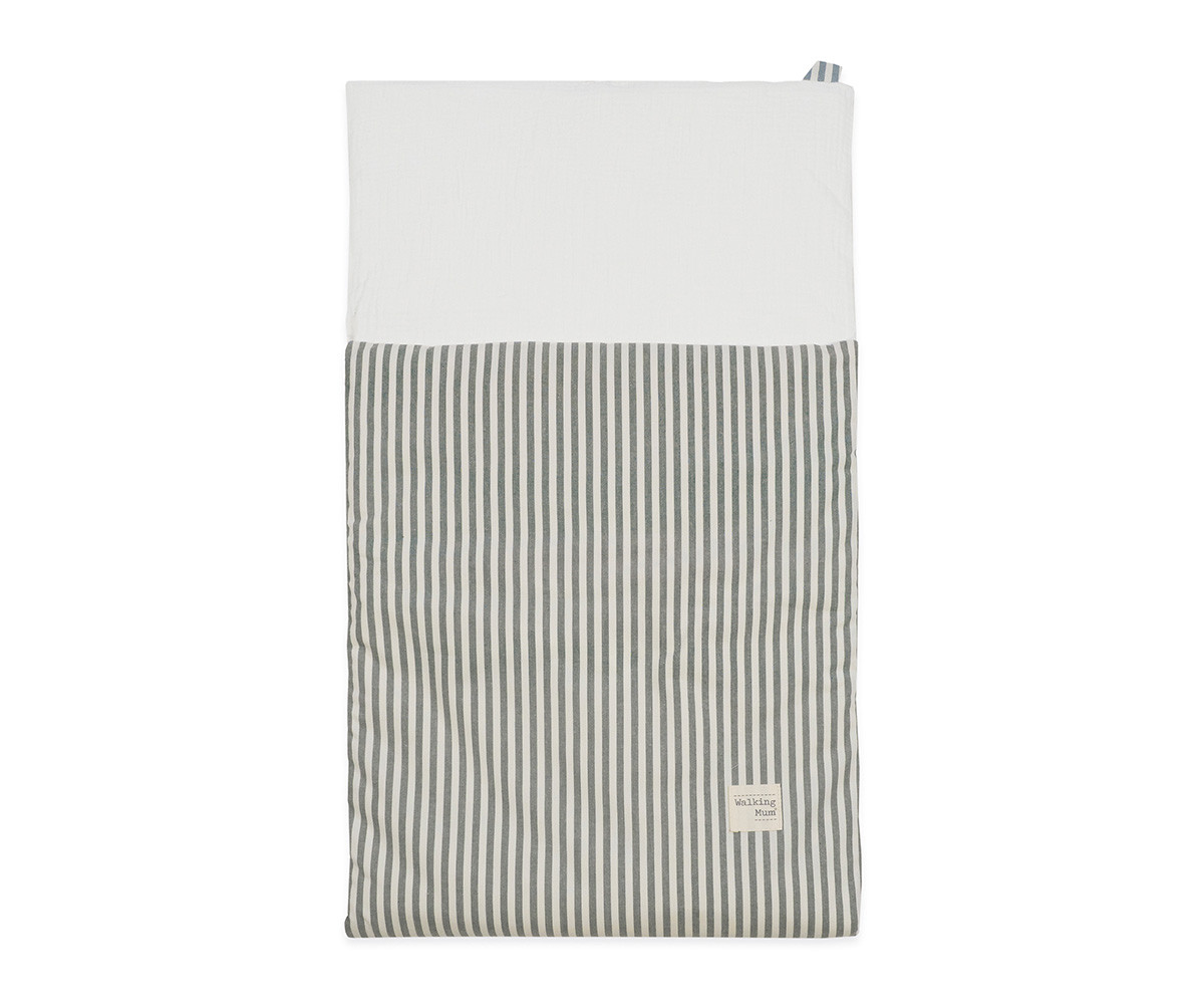 Avvolgi Bebè Praliné Stripes Matcha