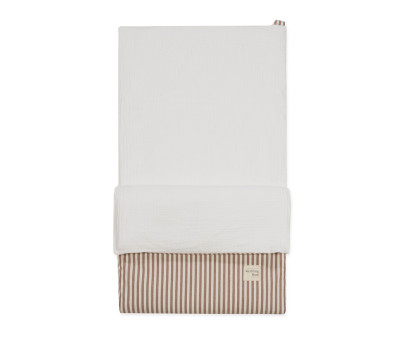 Avvolgi Bebè Praliné Stripes Moka