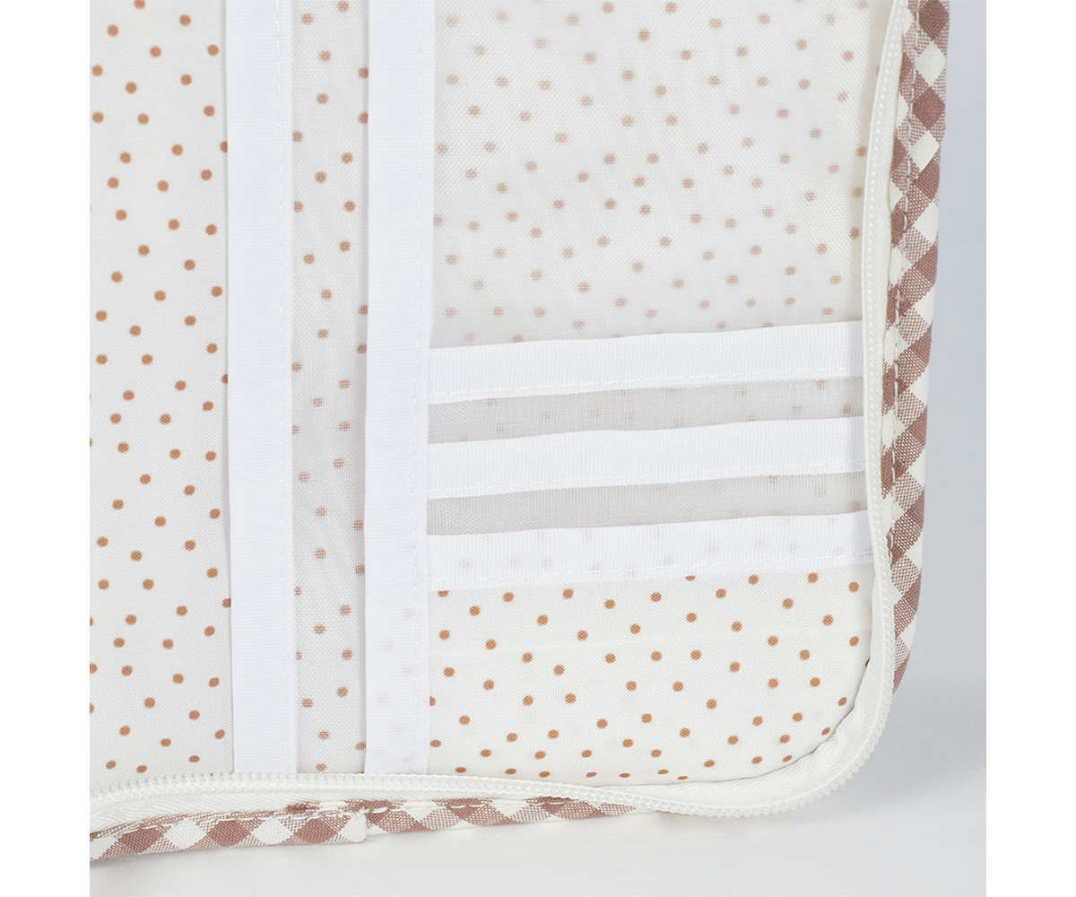 Portadocumentos Praliné Vichy Moka