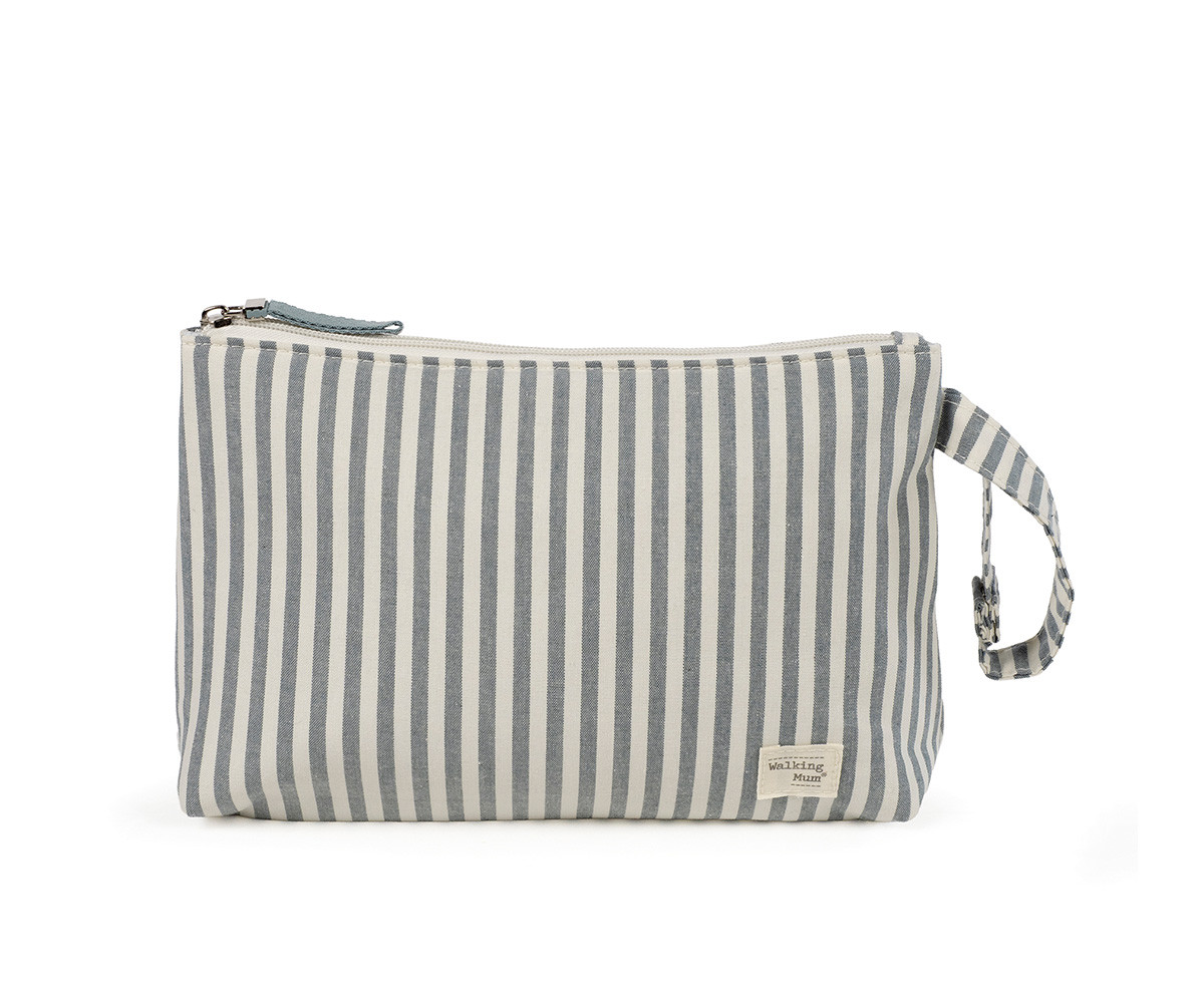 Trousse da Toilette Praliné Stripes Matcha