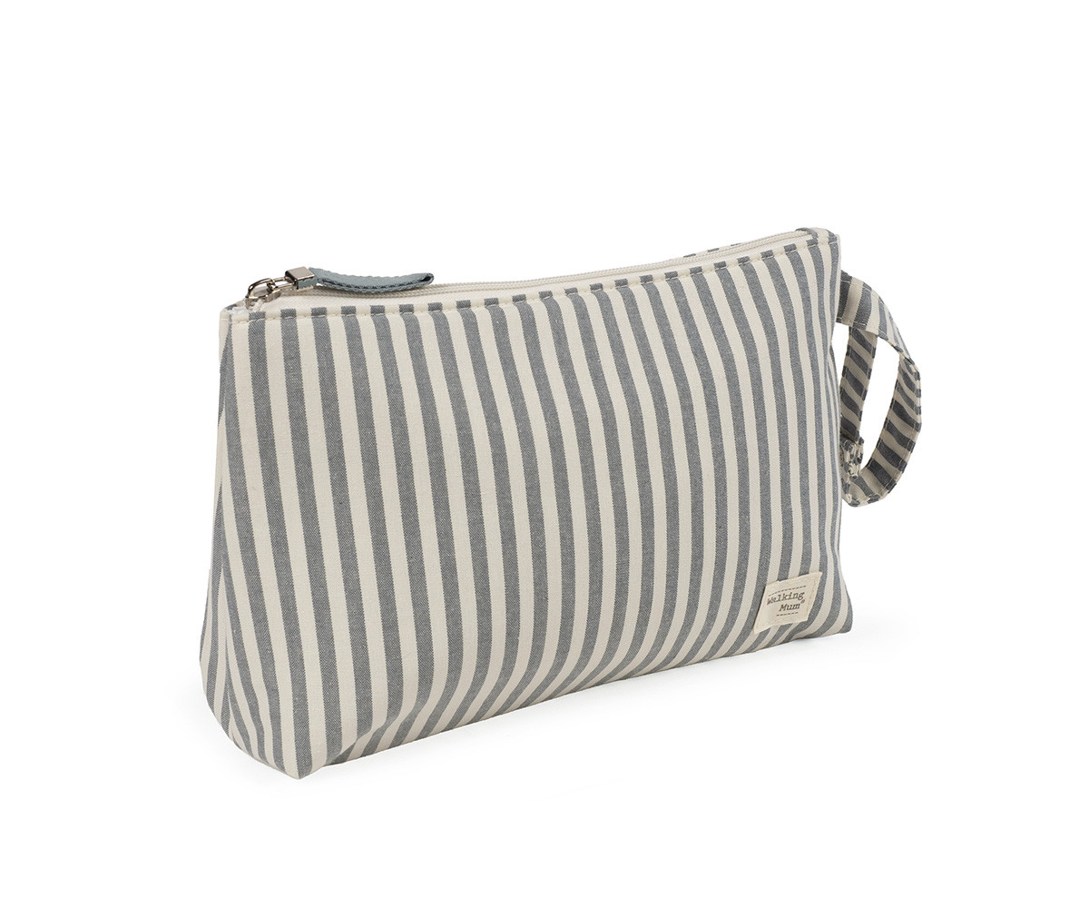 Trousse da Toilette Praliné Stripes Matcha