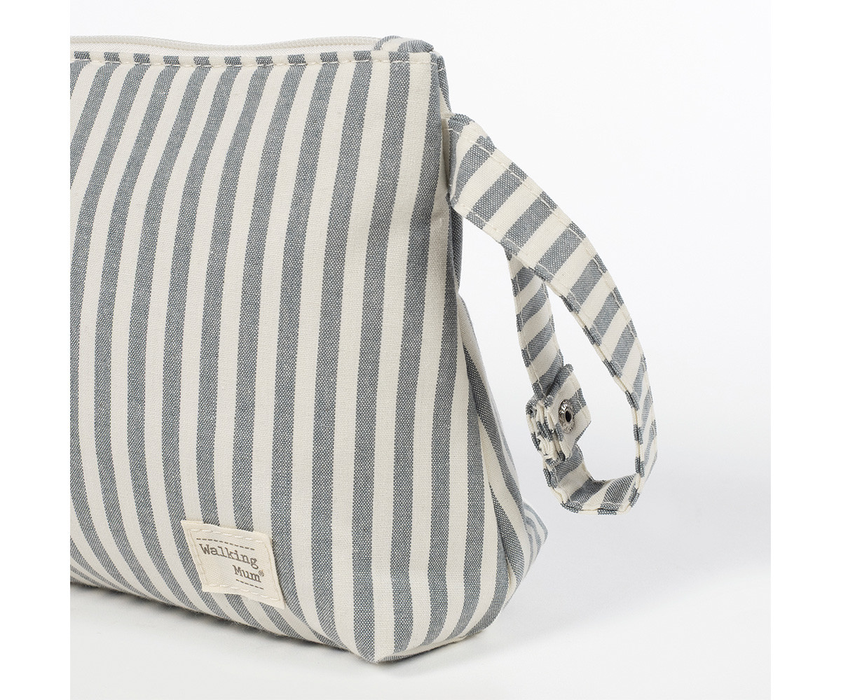 Trousse da Toilette Praliné Stripes Matcha