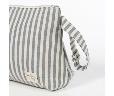 Trousse da Toilette Praliné Stripes Matcha