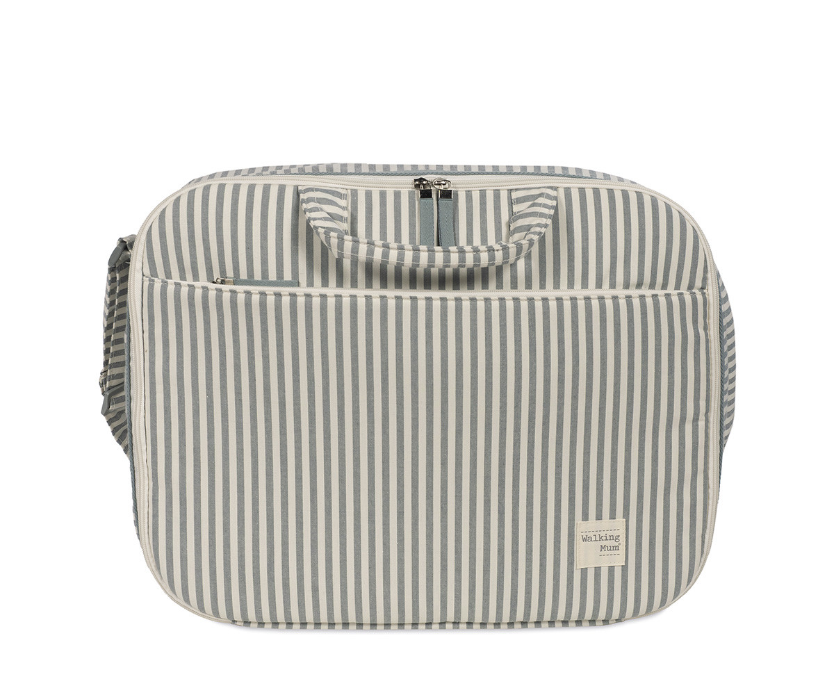 Borsa Clinica Praliné Stripes Matcha