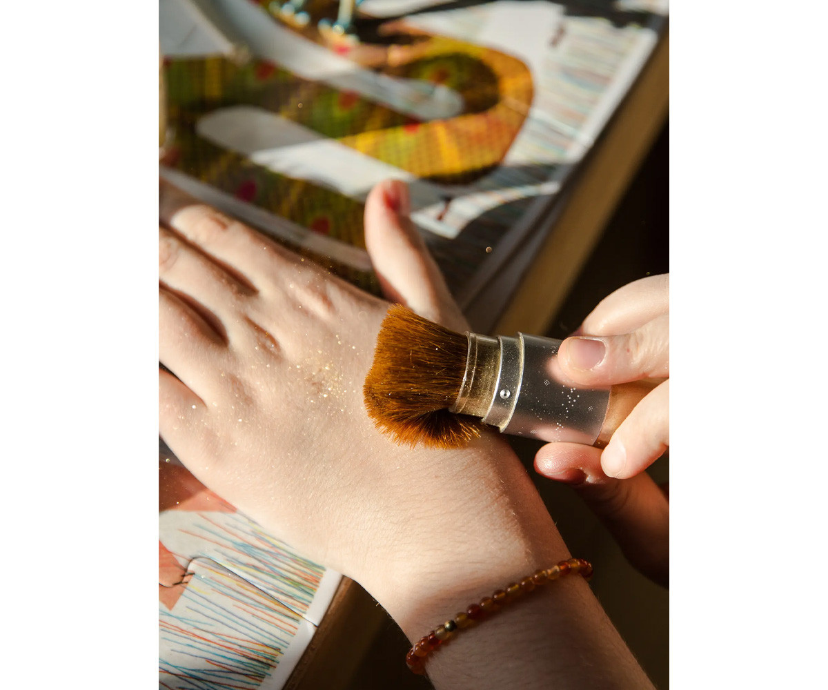 Bustina Sparkling Fox Gold con Cosmetici Organici per Bambini