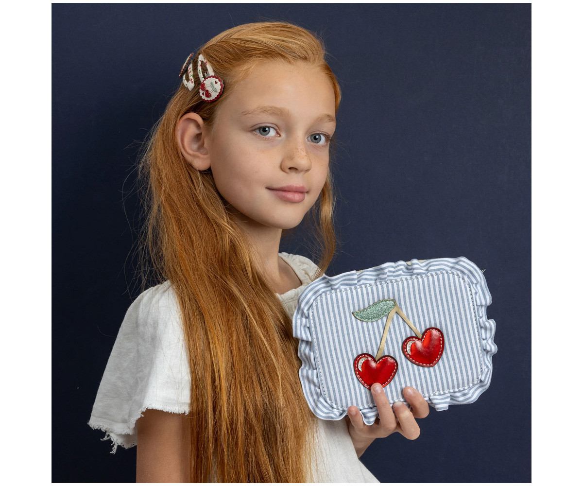Kids Bag Striped Cherry