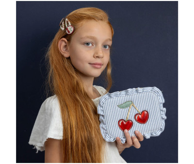 Kids Bag Striped Cherry