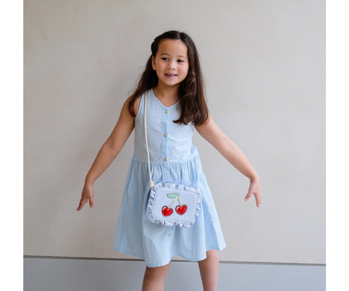 Kids Bag Striped Cherry